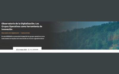 El MAPA y Cajamar organizan el webinar “Los Grupos Operativos como herramienta de innovación”