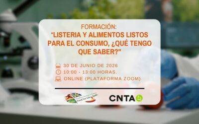 La PTF4LS organiza la formación «Listeria y Alimentos listos para el consumo, ¿qué tengo que saber?», impartido por CNTA