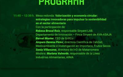 La PTF4LS colabora en la 5º Jornada de Innovación «Alimentación del Futuro», organizada por AINIA