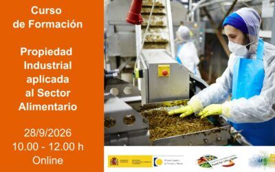 La PTF4LS y la OEPM organizan el Curso «Propiedad industrial aplicada al sector alimentario»